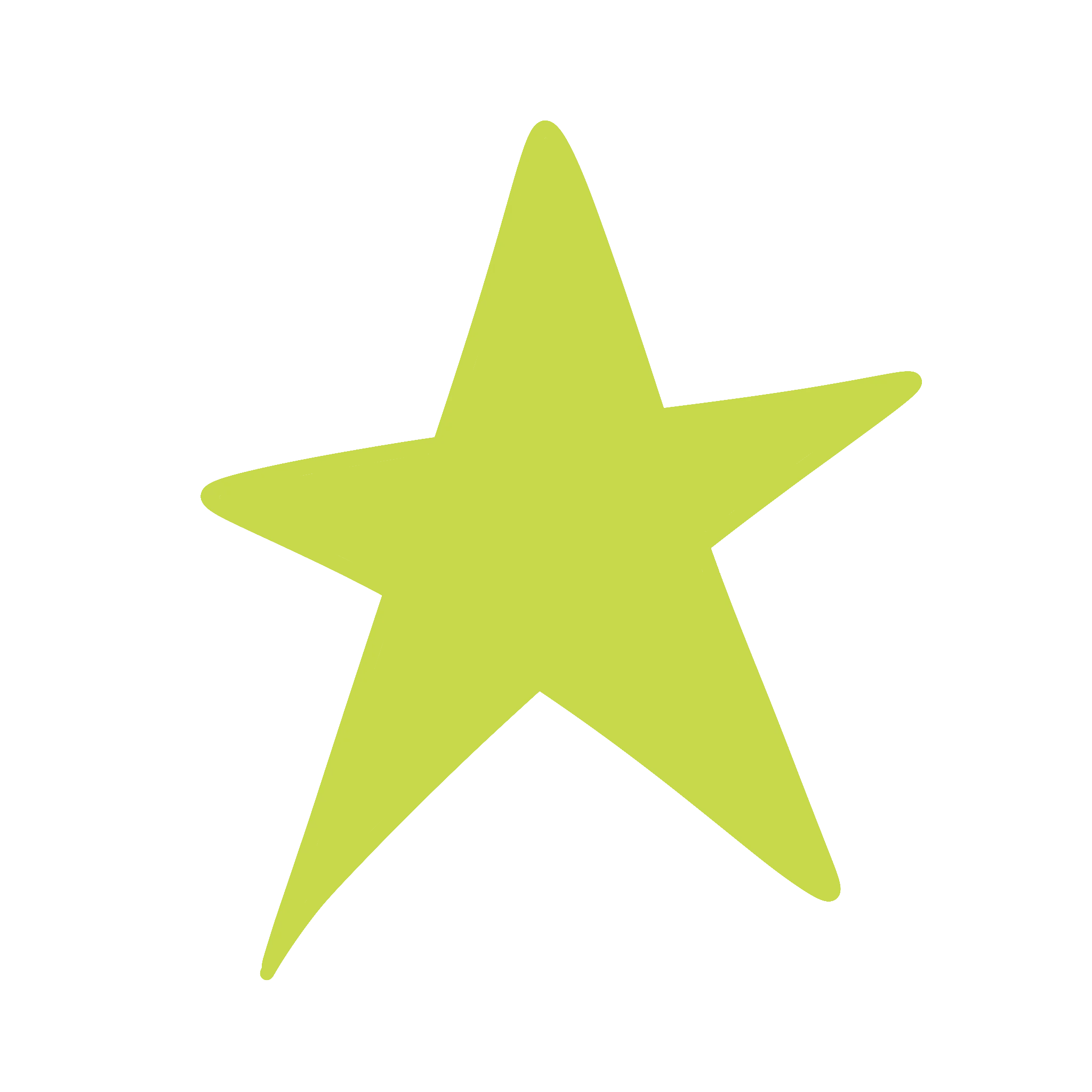 AWK star_filled lime